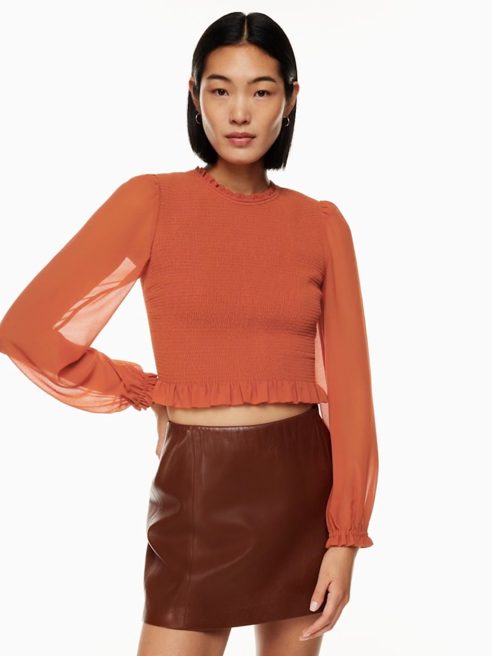 Aritzia Wilfred TEMPEST BLOUSE